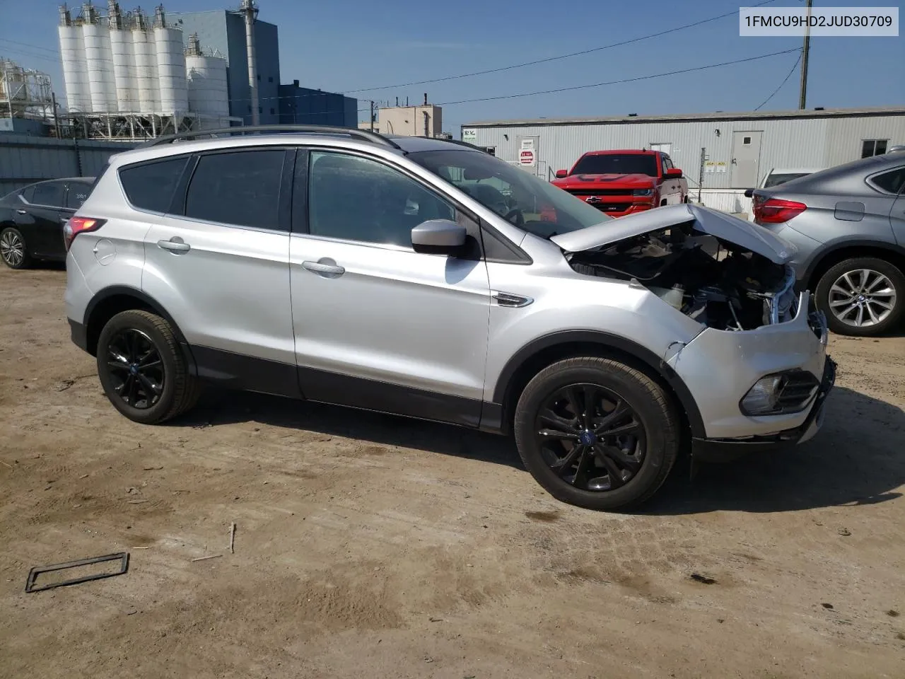 2018 Ford Escape Sel VIN: 1FMCU9HD2JUD30709 Lot: 71223324