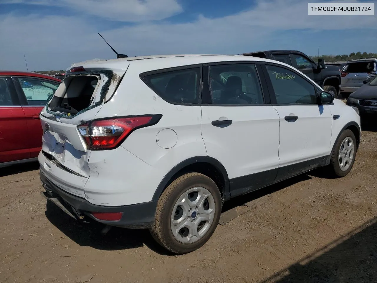 1FMCU0F74JUB21724 2018 Ford Escape S