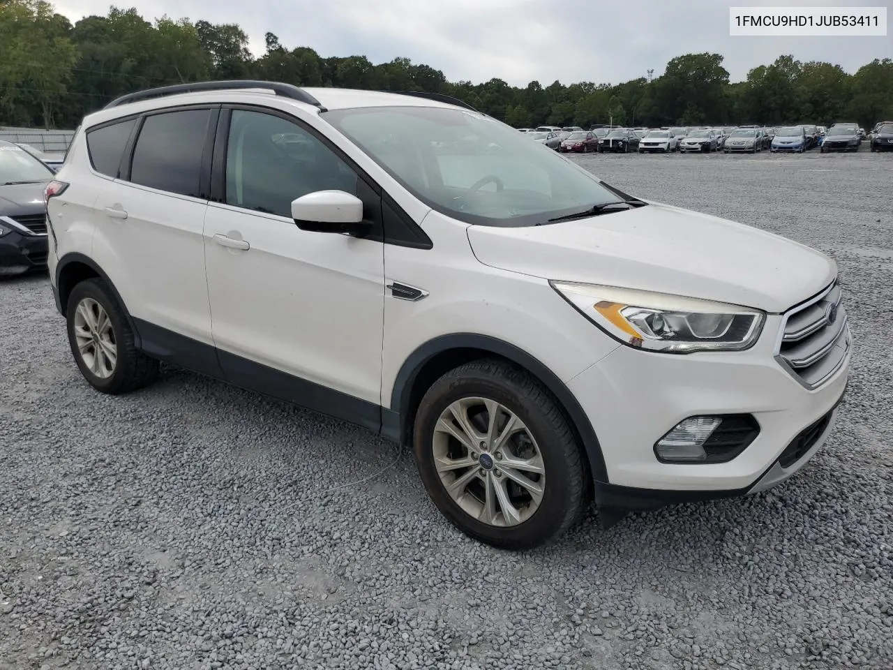 2018 Ford Escape Sel VIN: 1FMCU9HD1JUB53411 Lot: 71320764