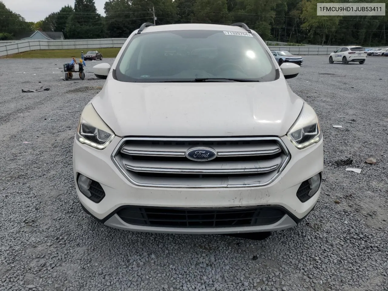 2018 Ford Escape Sel VIN: 1FMCU9HD1JUB53411 Lot: 71320764