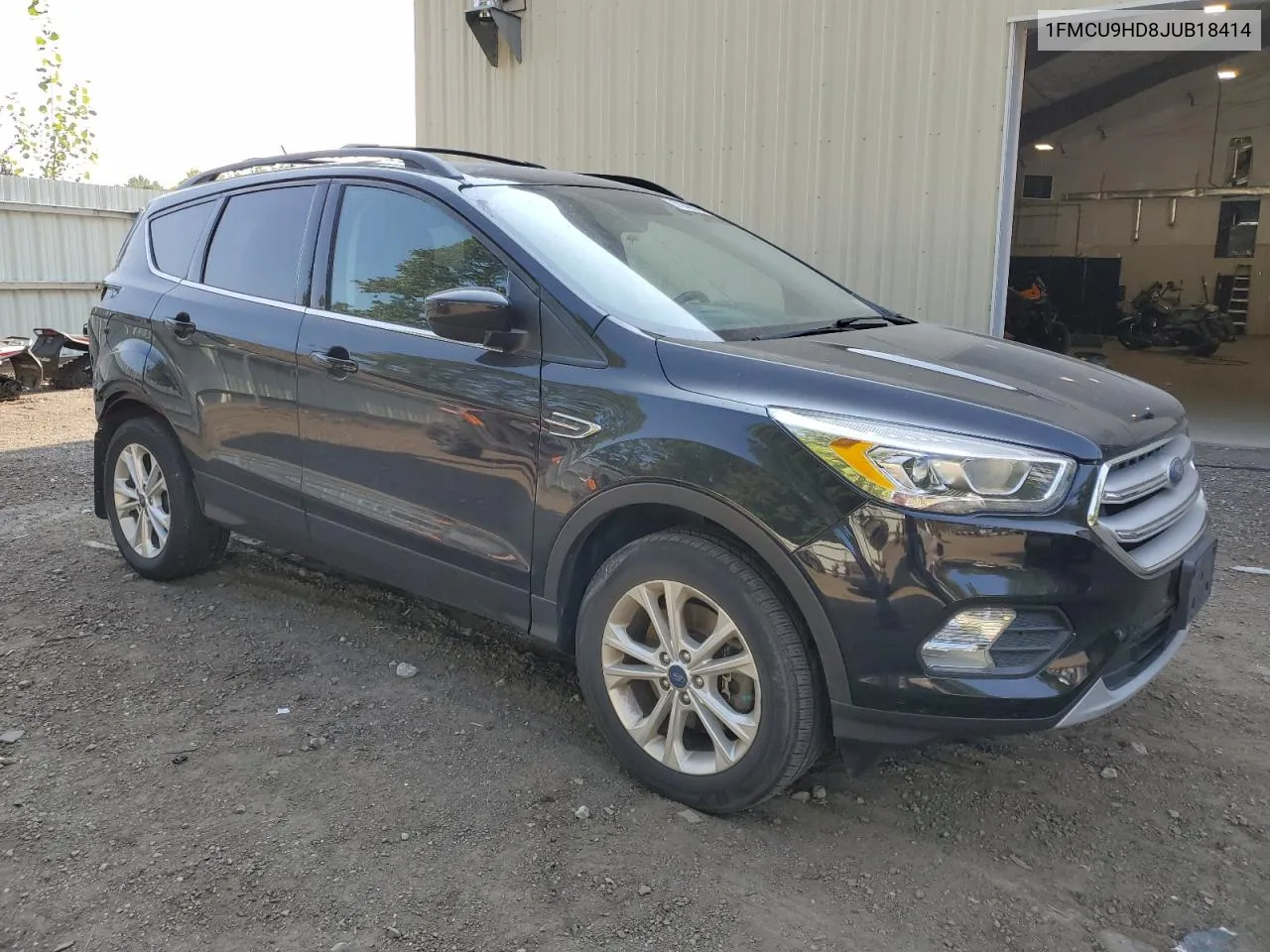 2018 Ford Escape Sel VIN: 1FMCU9HD8JUB18414 Lot: 71403134