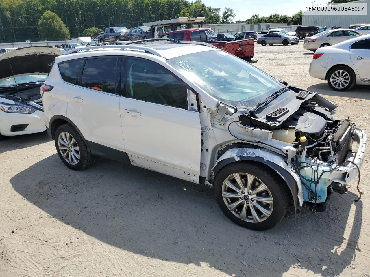 2018 Ford Escape Titanium VIN: 1FMCU9J96JUB45097 Lot: 71425574