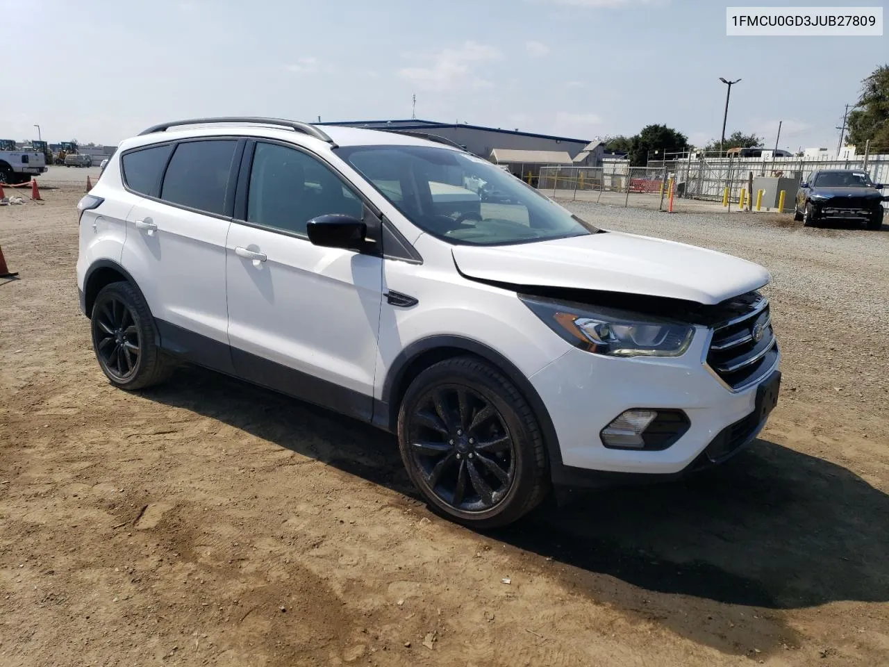 2018 Ford Escape Se VIN: 1FMCU0GD3JUB27809 Lot: 71577074