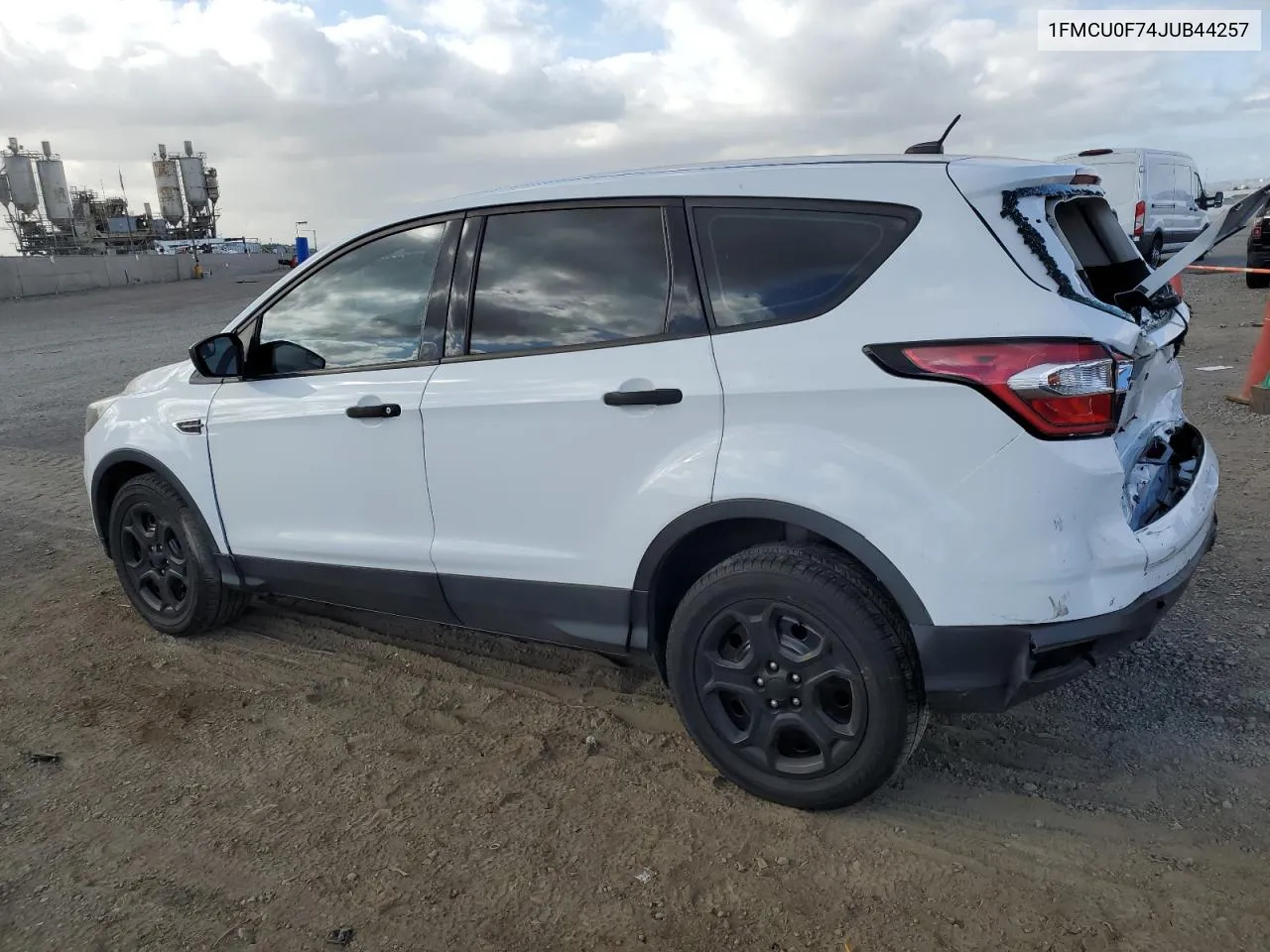 2018 Ford Escape S VIN: 1FMCU0F74JUB44257 Lot: 71948584