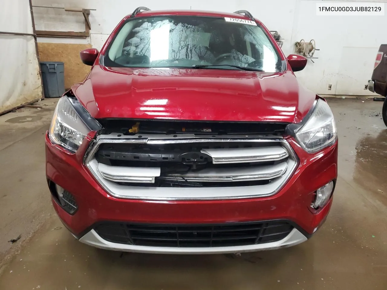 2018 Ford Escape Se VIN: 1FMCU0GD3JUB82129 Lot: 72056774