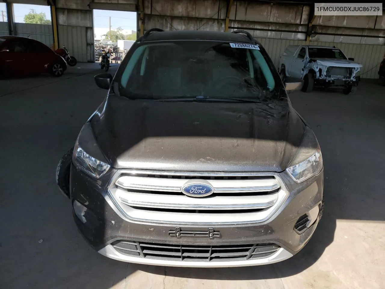 2018 Ford Escape Se VIN: 1FMCU0GDXJUC86729 Lot: 72086274