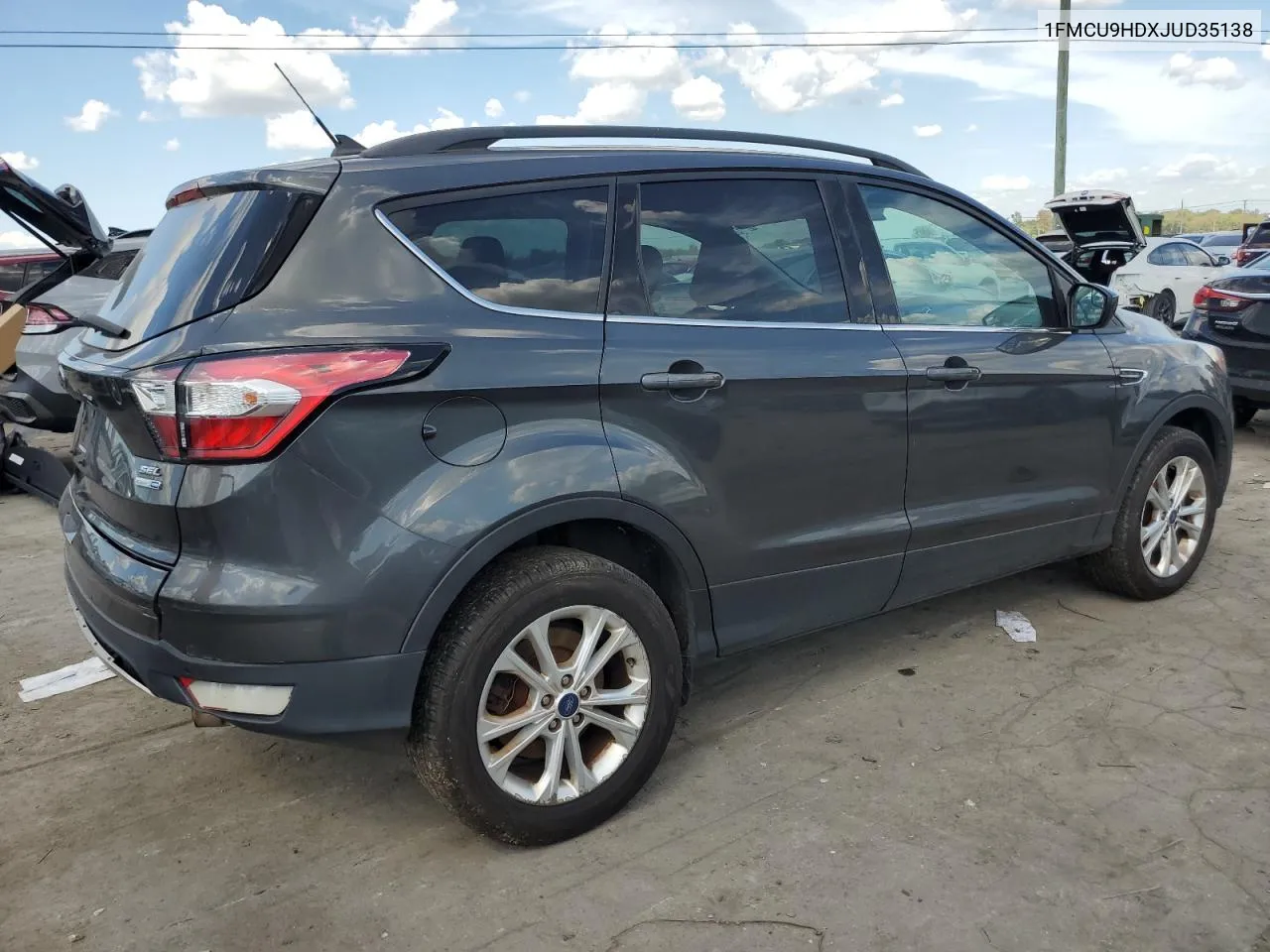 2018 Ford Escape Sel VIN: 1FMCU9HDXJUD35138 Lot: 72441744