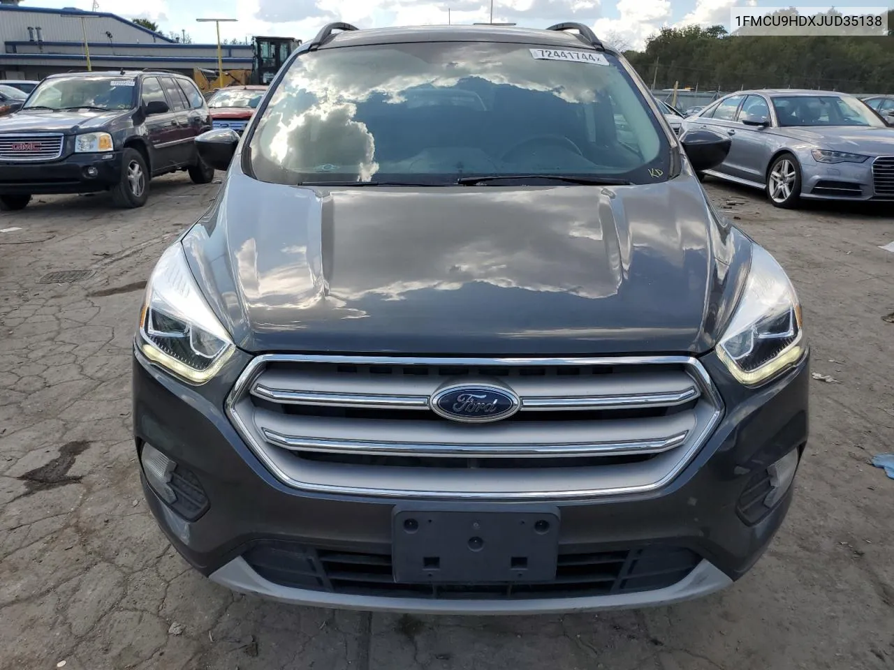 2018 Ford Escape Sel VIN: 1FMCU9HDXJUD35138 Lot: 72441744