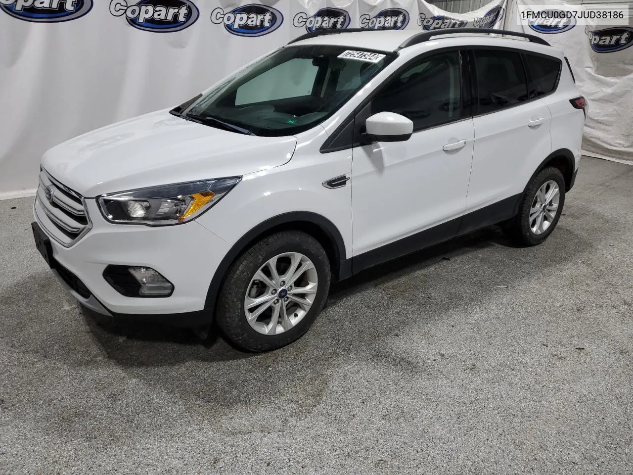 2018 Ford Escape Se VIN: 1FMCU0GD7JUD38186 Lot: 72547344