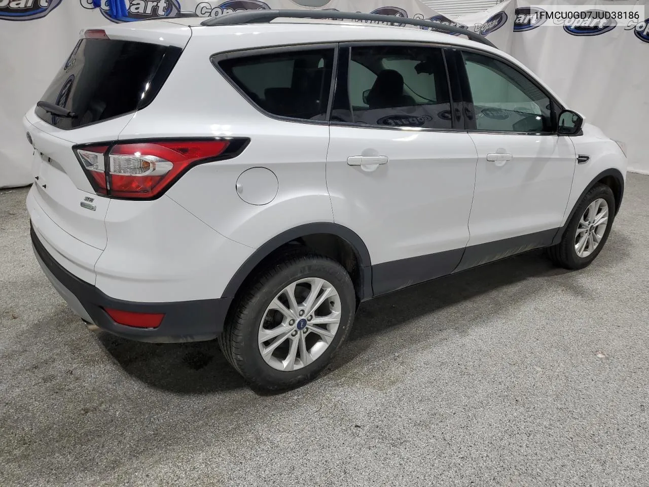 2018 Ford Escape Se VIN: 1FMCU0GD7JUD38186 Lot: 72547344