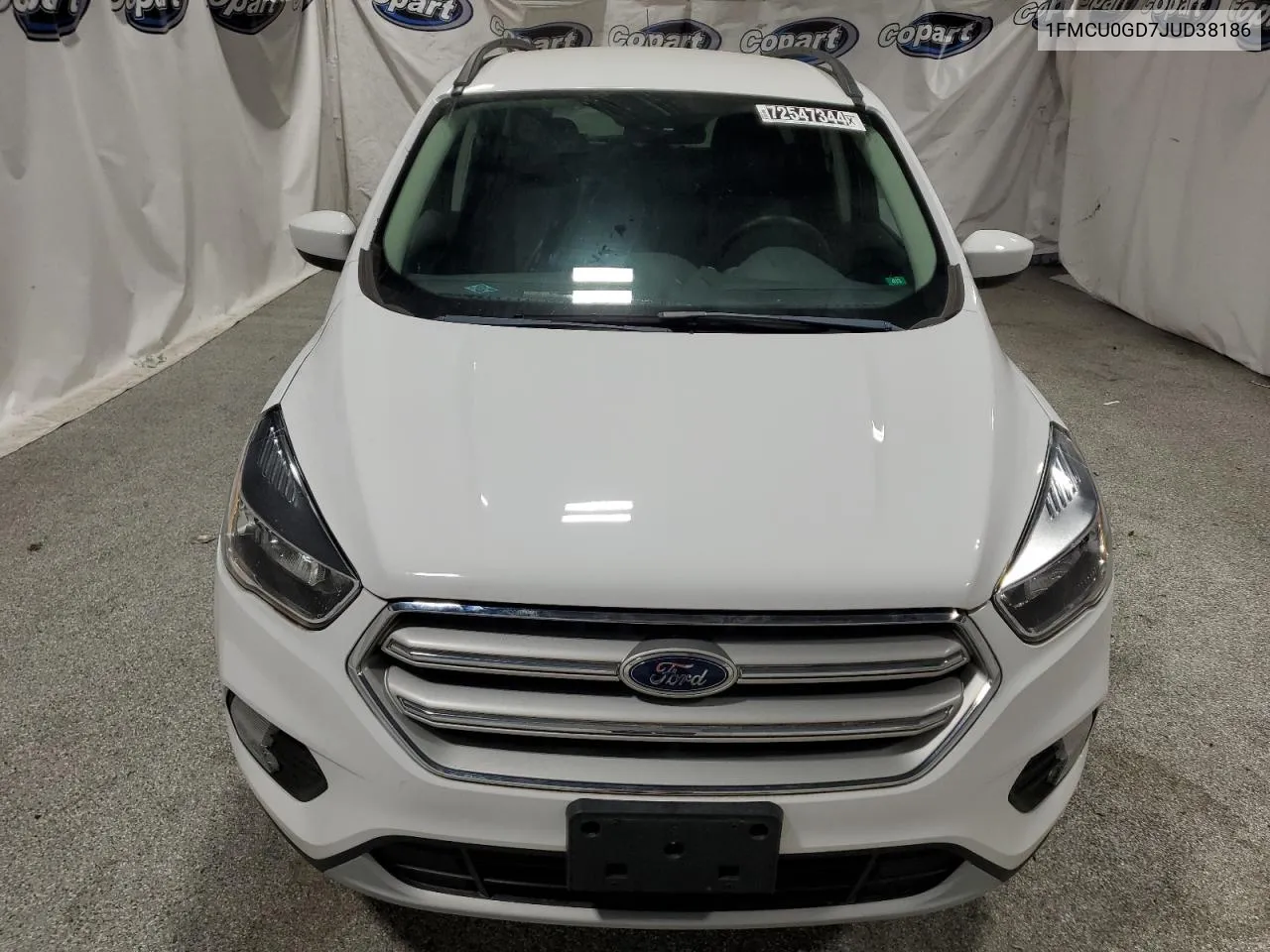 2018 Ford Escape Se VIN: 1FMCU0GD7JUD38186 Lot: 72547344