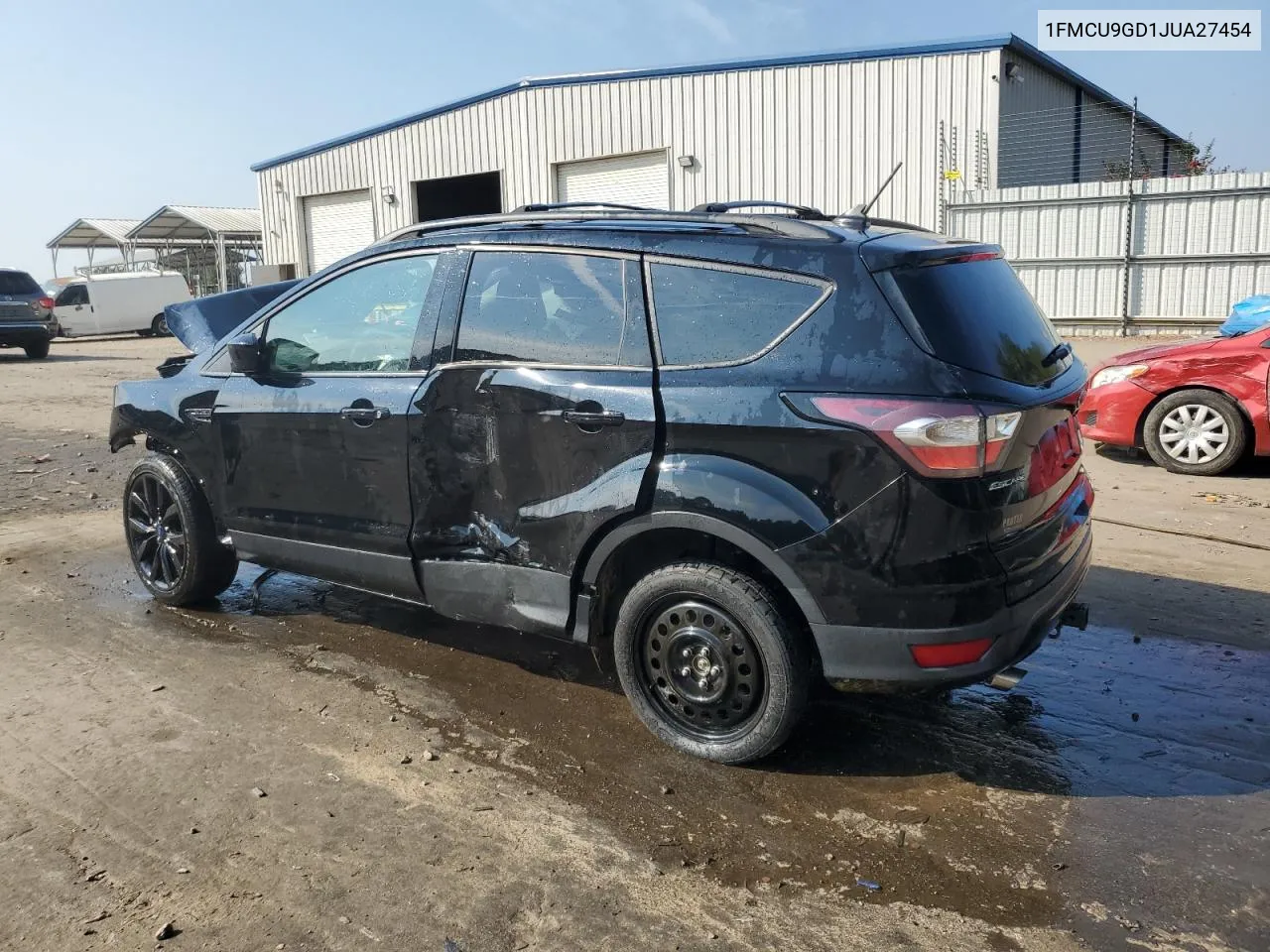 2018 Ford Escape Se VIN: 1FMCU9GD1JUA27454 Lot: 72643064