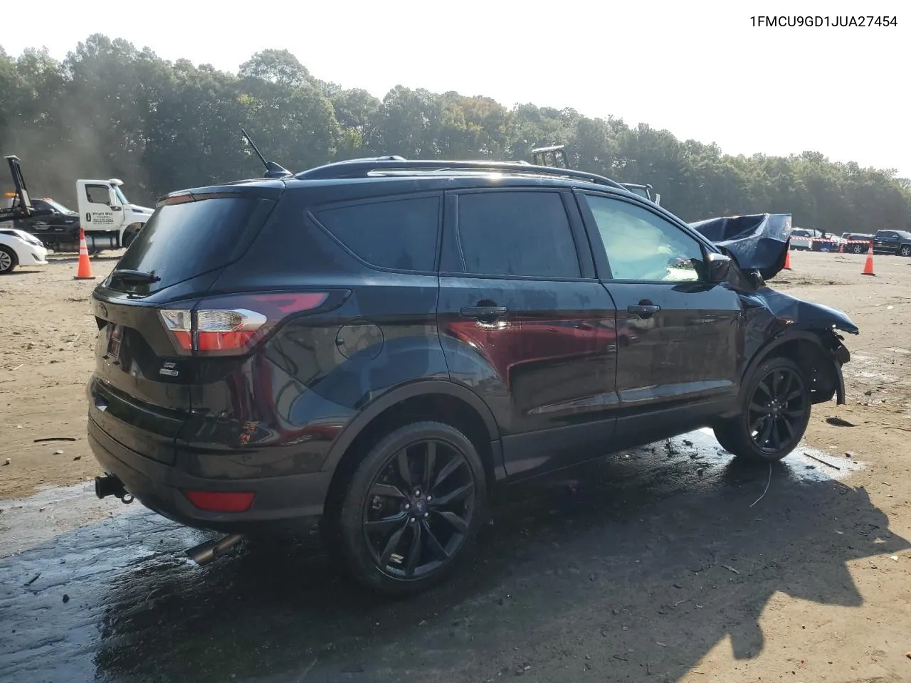 2018 Ford Escape Se VIN: 1FMCU9GD1JUA27454 Lot: 72643064