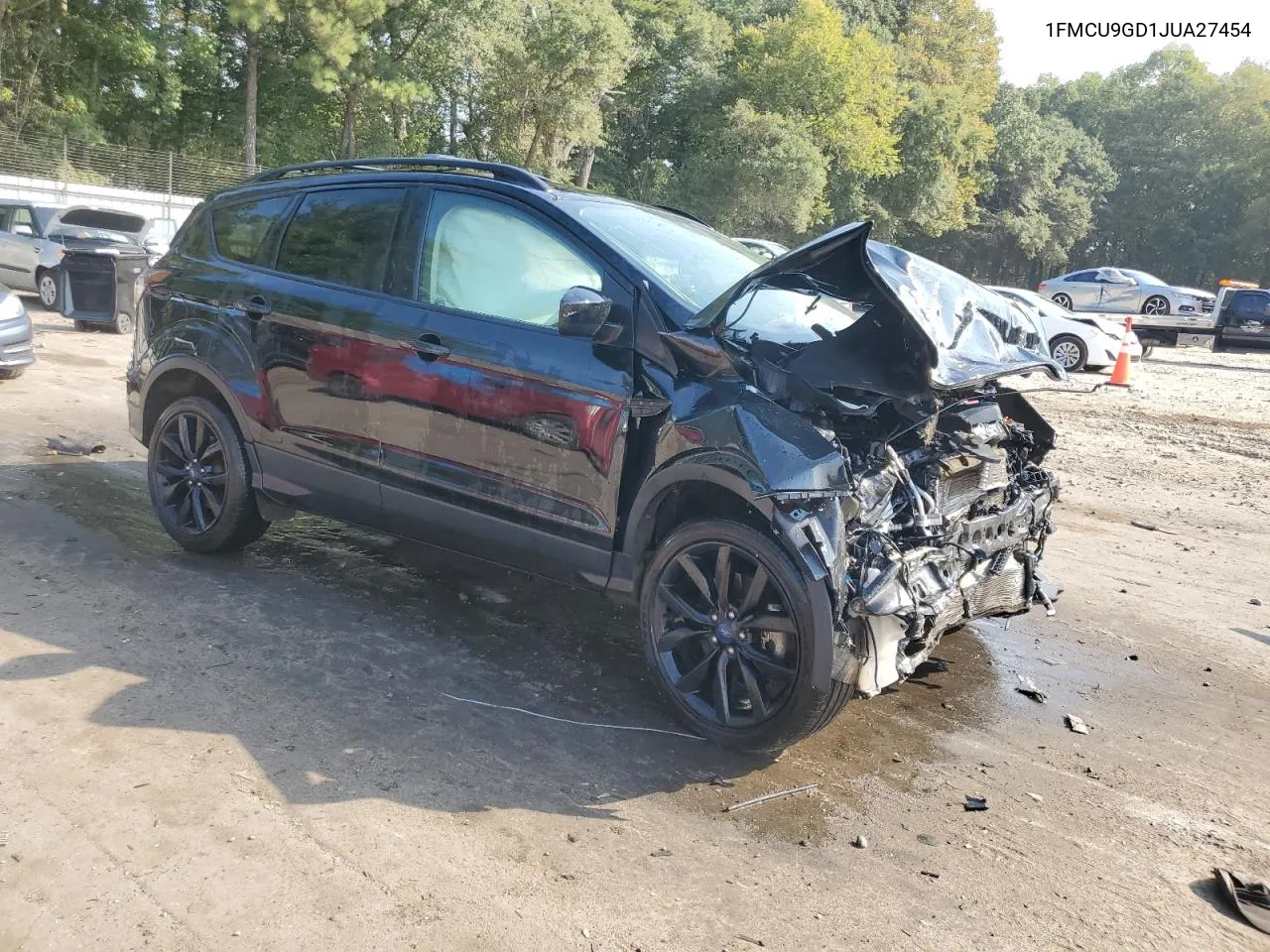 2018 Ford Escape Se VIN: 1FMCU9GD1JUA27454 Lot: 72643064