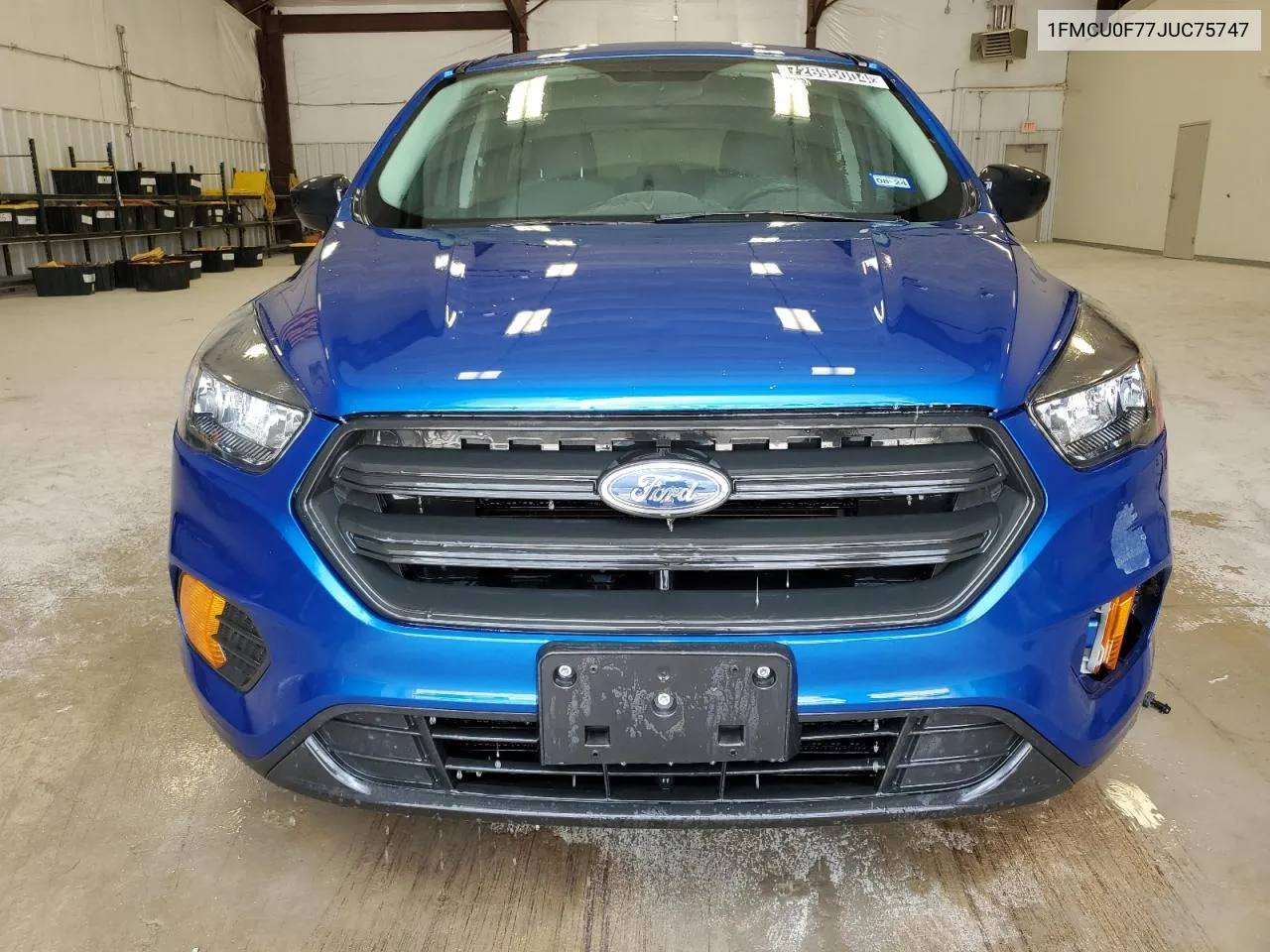 2018 Ford Escape S VIN: 1FMCU0F77JUC75747 Lot: 72695004