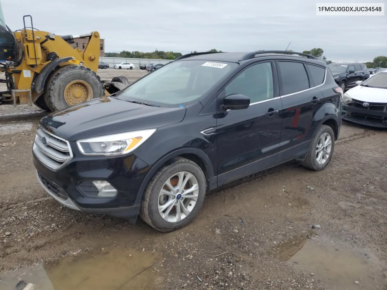 2018 Ford Escape Se VIN: 1FMCU0GDXJUC34548 Lot: 72750084