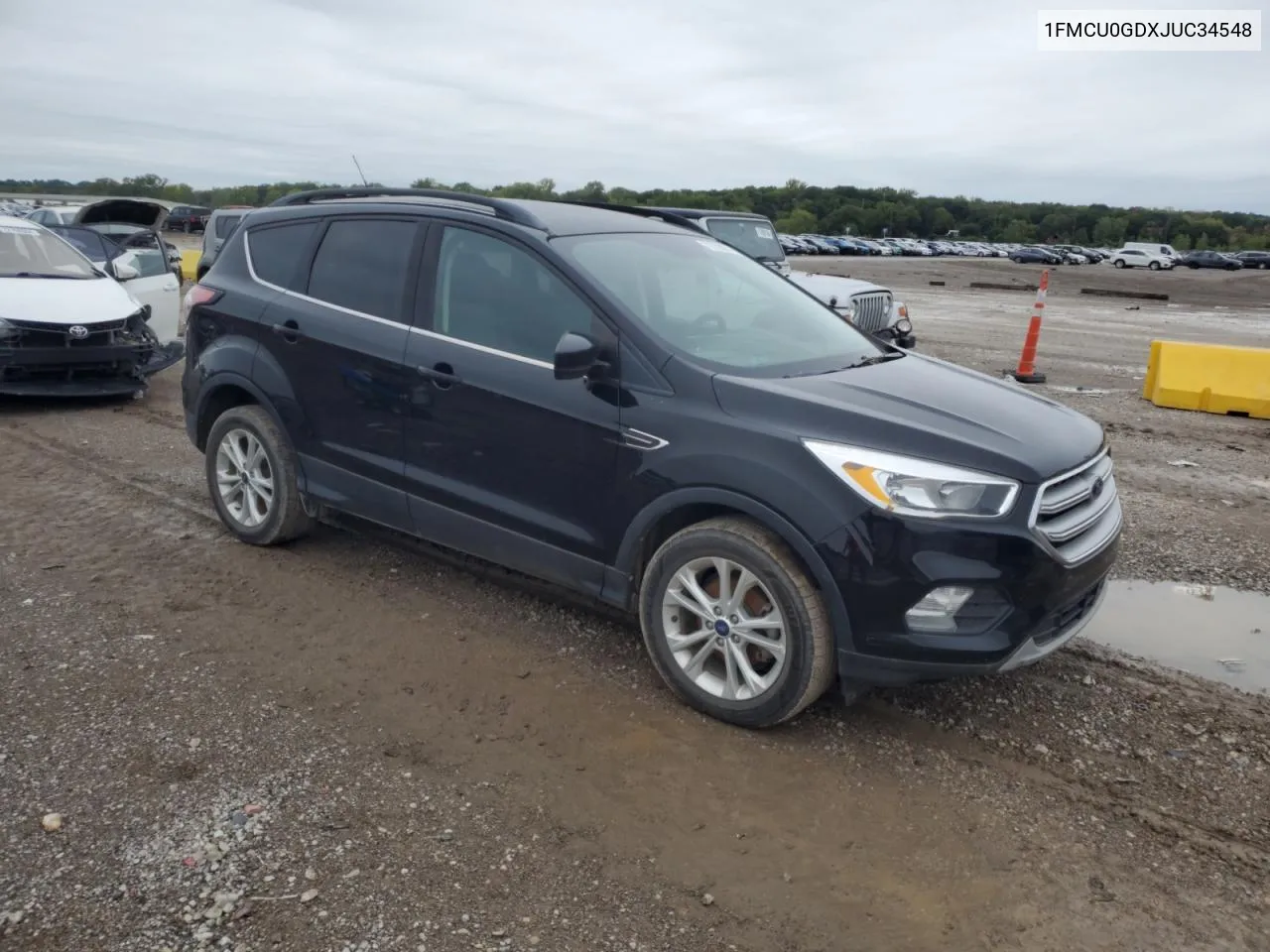 2018 Ford Escape Se VIN: 1FMCU0GDXJUC34548 Lot: 72750084