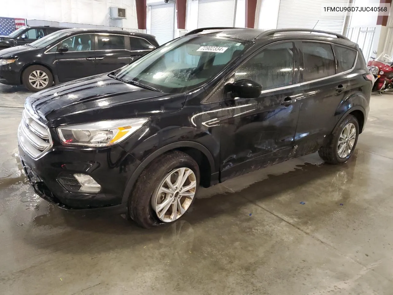 2018 Ford Escape Se VIN: 1FMCU9GD7JUC40568 Lot: 72802334