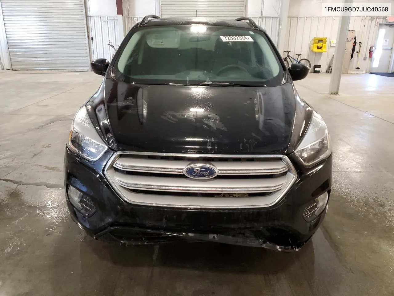 2018 Ford Escape Se VIN: 1FMCU9GD7JUC40568 Lot: 72802334