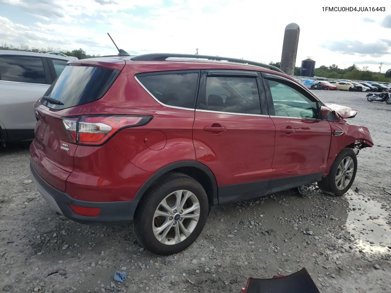 2018 Ford Escape Sel VIN: 1FMCU0HD4JUA16443 Lot: 73227654