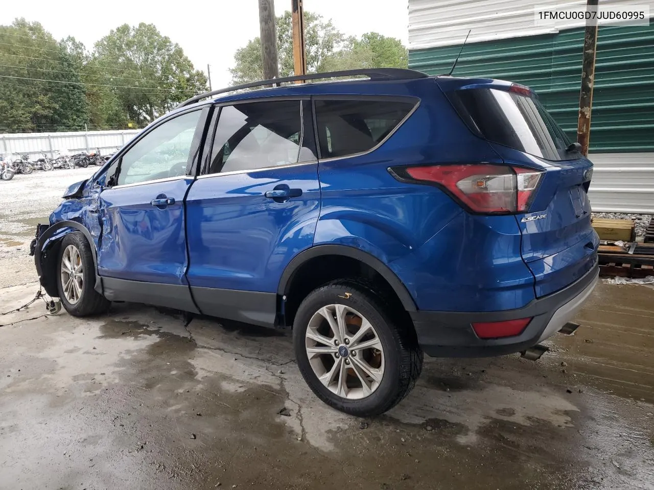 2018 Ford Escape Se VIN: 1FMCU0GD7JUD60995 Lot: 73248504