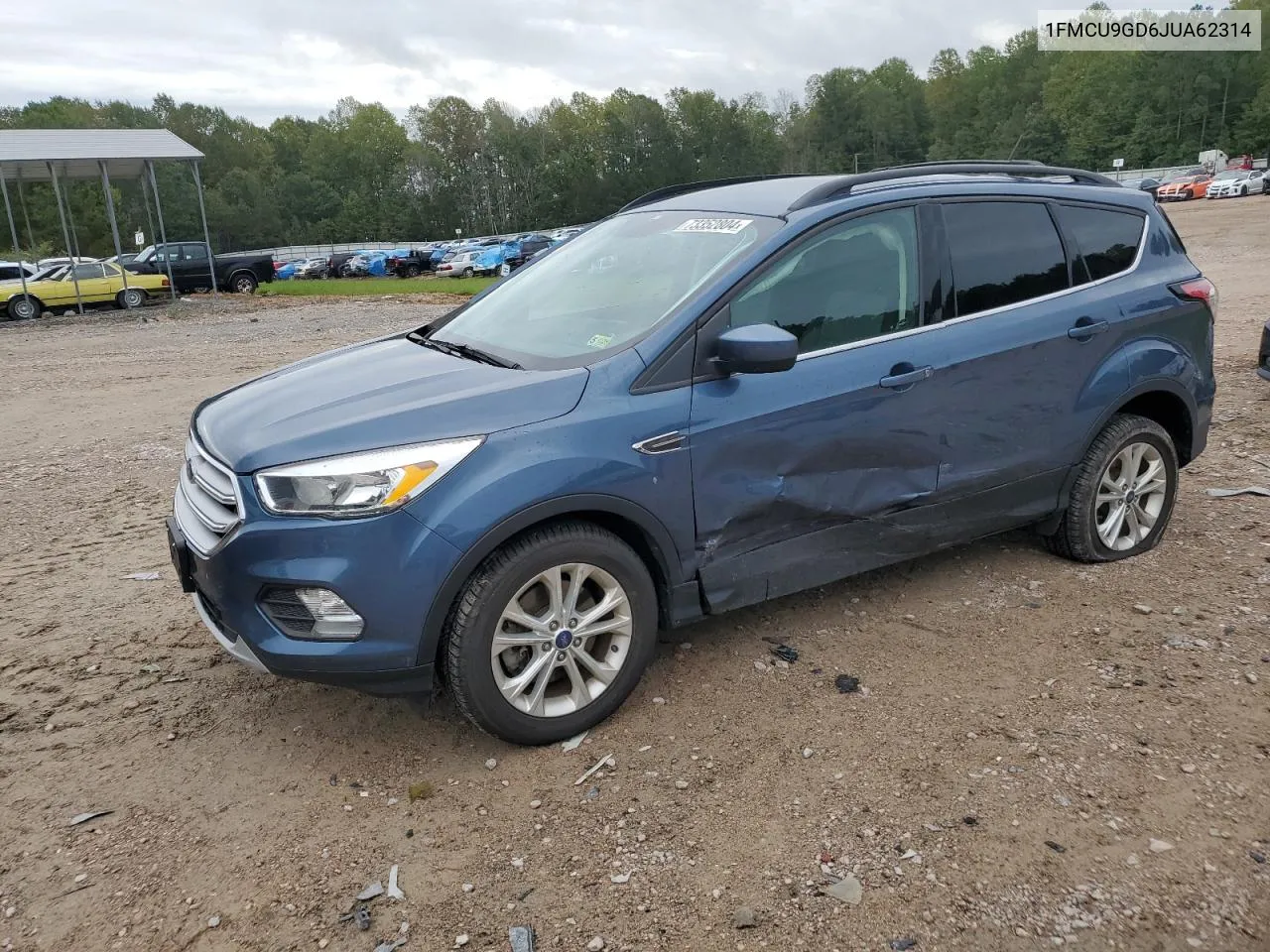 2018 Ford Escape Se VIN: 1FMCU9GD6JUA62314 Lot: 73352804