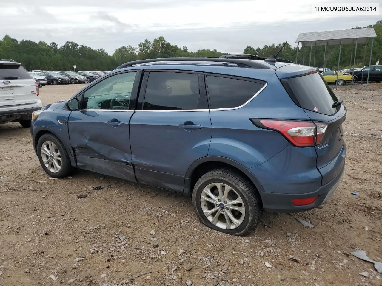 2018 Ford Escape Se VIN: 1FMCU9GD6JUA62314 Lot: 73352804