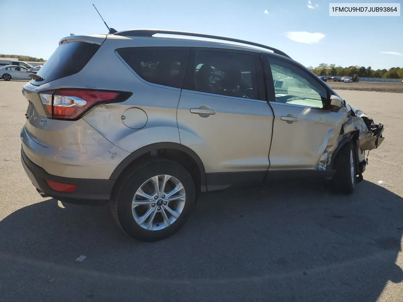 2018 Ford Escape Sel VIN: 1FMCU9HD7JUB93864 Lot: 73563374