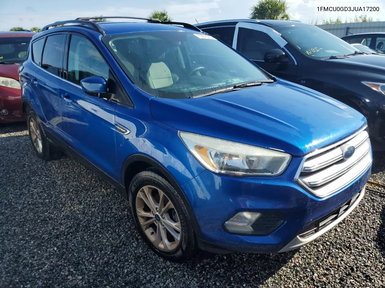 2018 Ford Escape Se VIN: 1FMCU0GD3JUA17200 Lot: 73676274