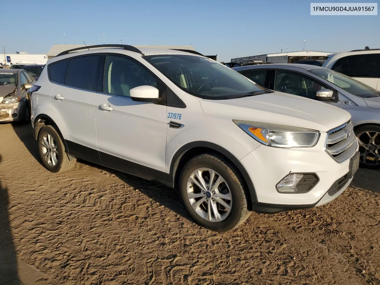 2018 Ford Escape Se VIN: 1FMCU9GD4JUA91567 Lot: 73702984