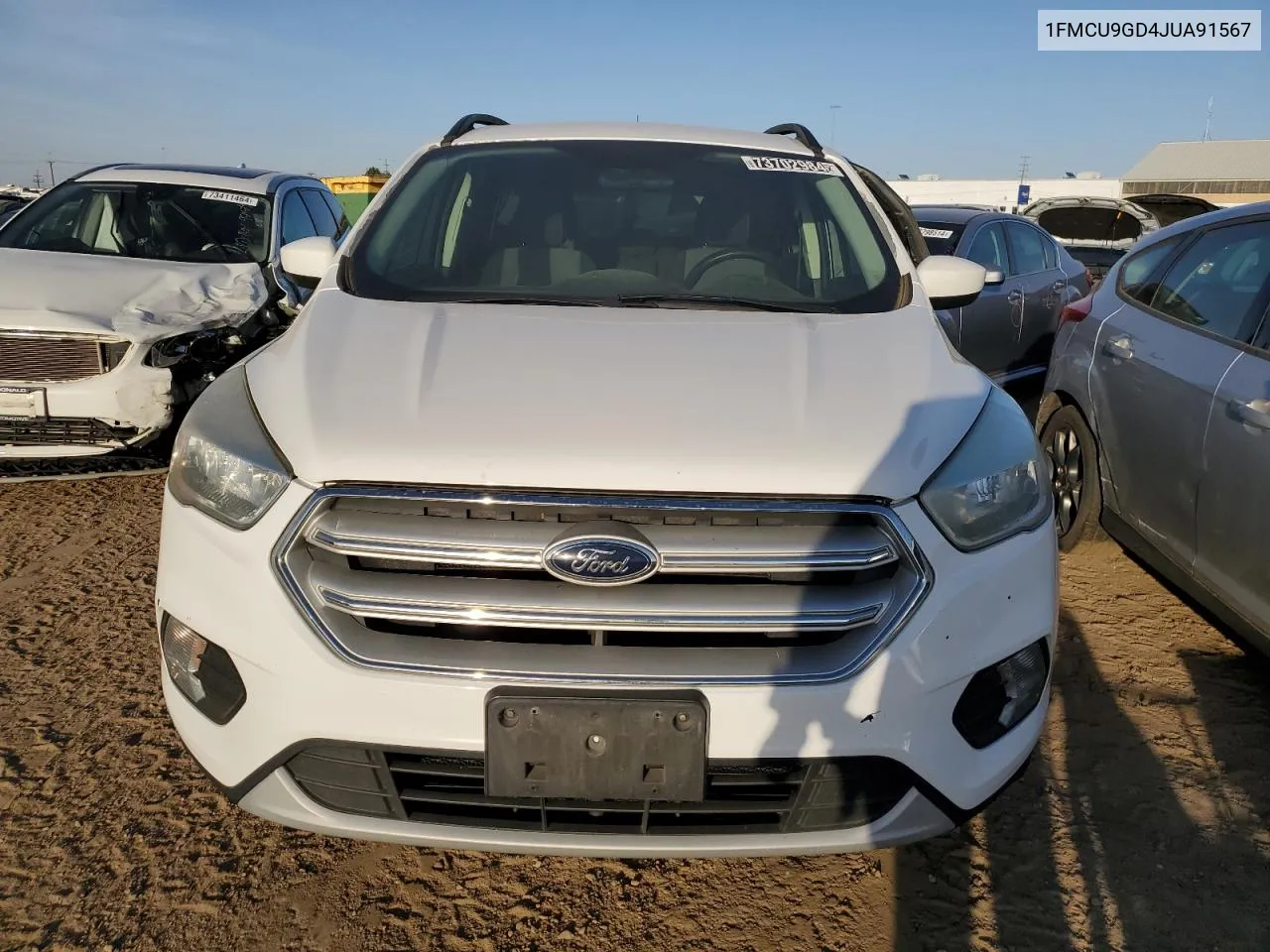 1FMCU9GD4JUA91567 2018 Ford Escape Se