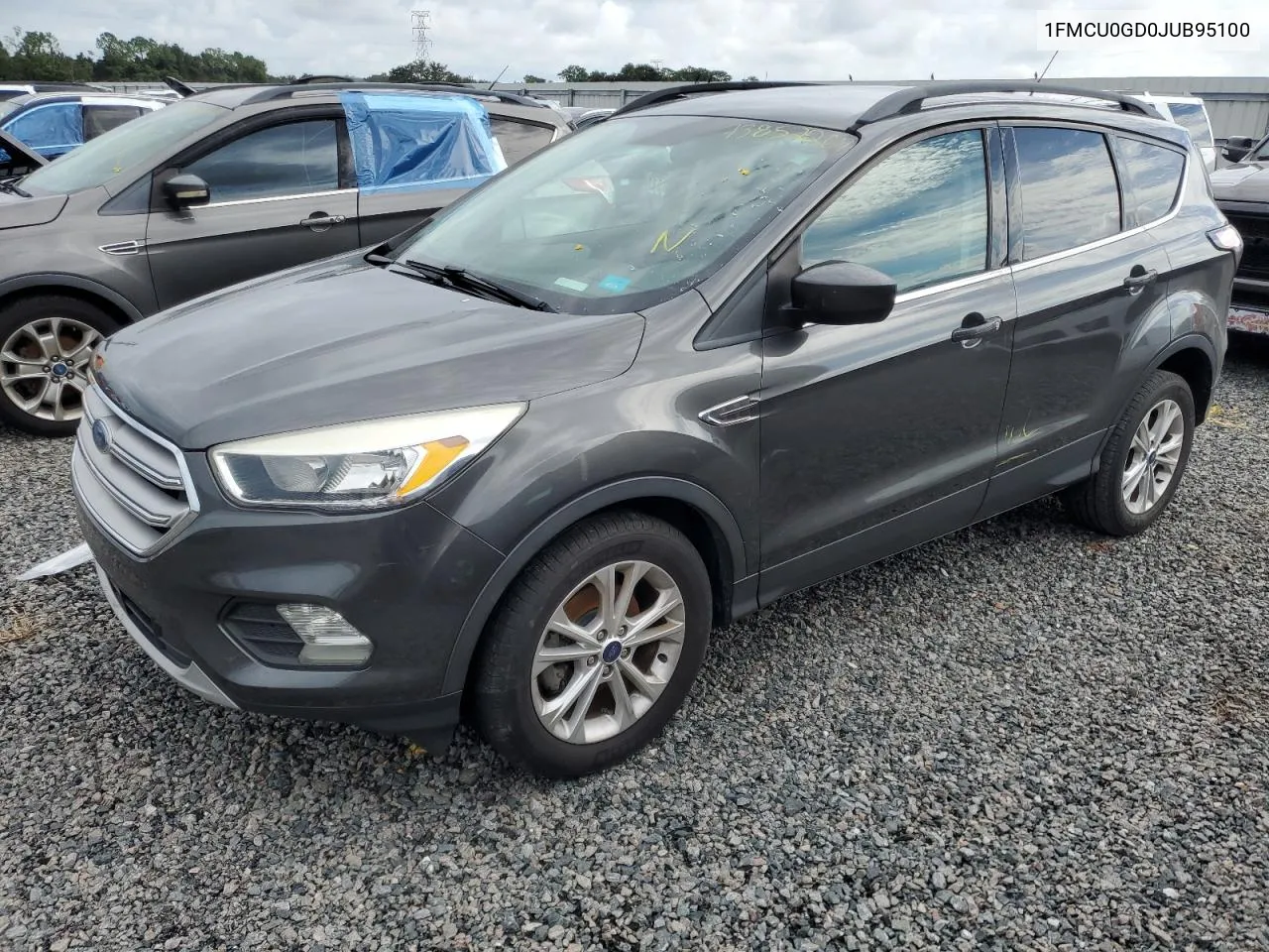 2018 Ford Escape Se VIN: 1FMCU0GD0JUB95100 Lot: 73852264