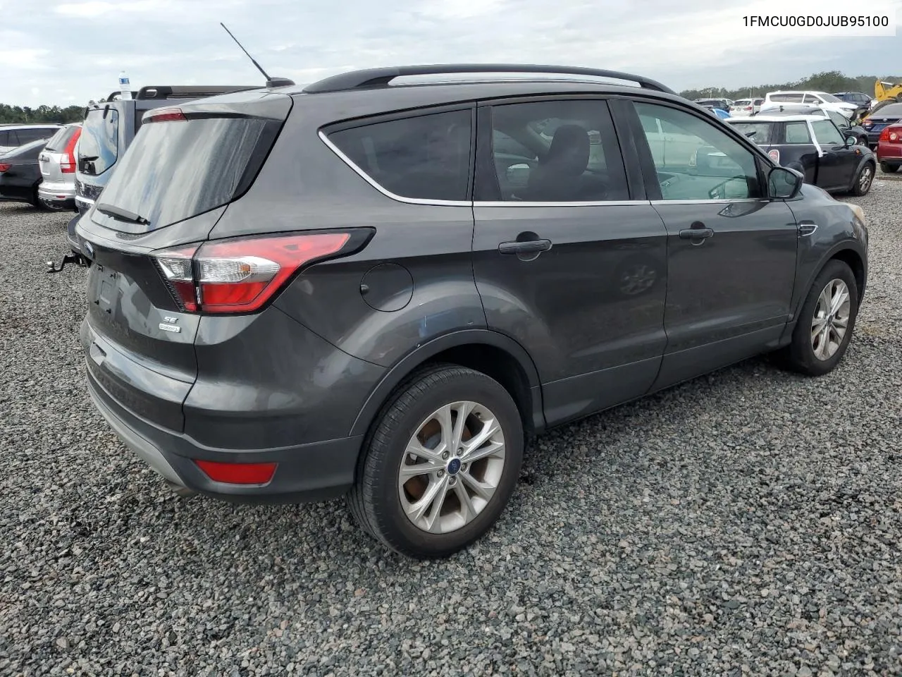 2018 Ford Escape Se VIN: 1FMCU0GD0JUB95100 Lot: 73852264