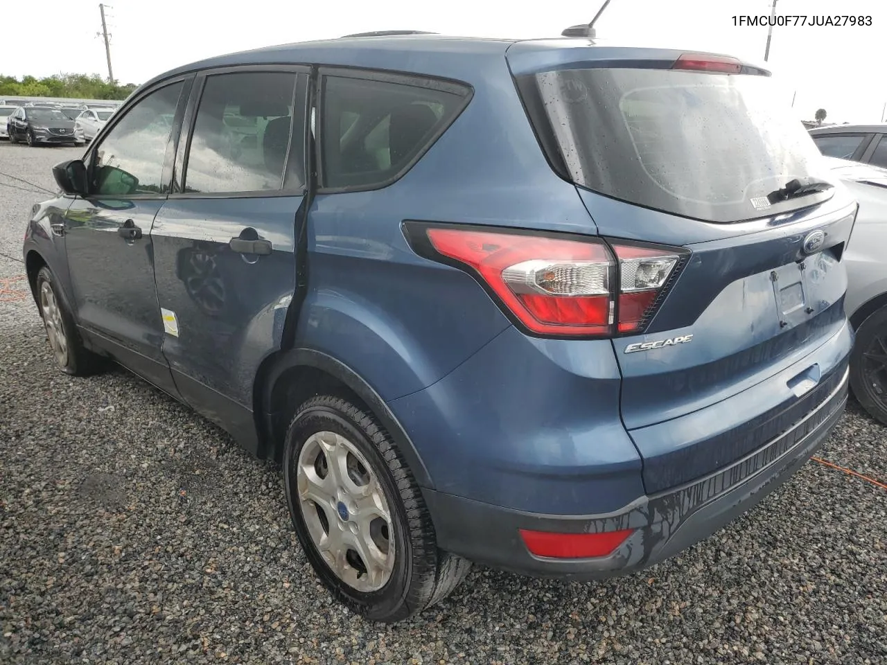 2018 Ford Escape S VIN: 1FMCU0F77JUA27983 Lot: 73918104