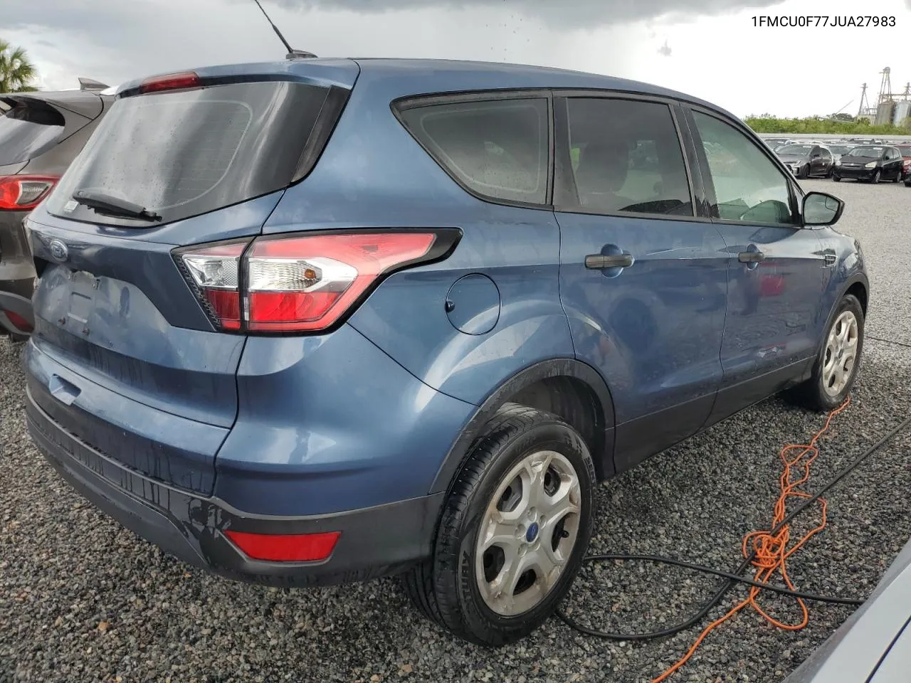 2018 Ford Escape S VIN: 1FMCU0F77JUA27983 Lot: 73918104