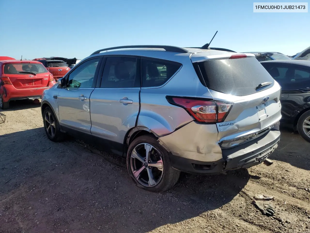 2018 Ford Escape Sel VIN: 1FMCU0HD1JUB21473 Lot: 73964644