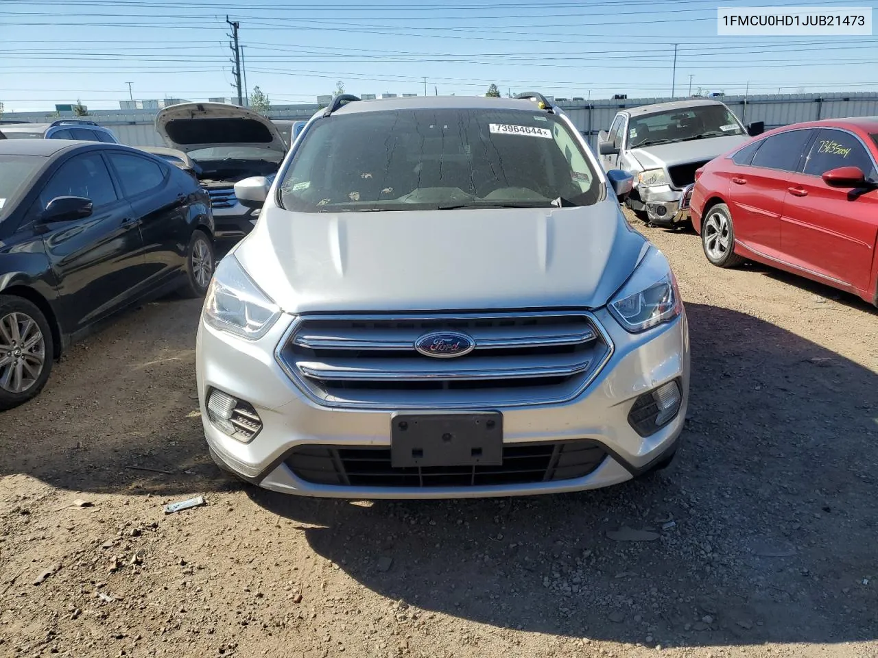 2018 Ford Escape Sel VIN: 1FMCU0HD1JUB21473 Lot: 73964644