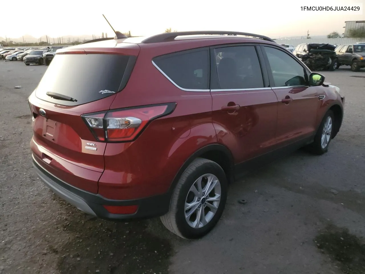 1FMCU0HD6JUA24429 2018 Ford Escape Sel