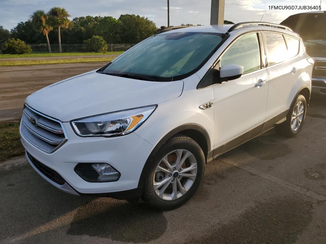 2018 Ford Escape Se VIN: 1FMCU9GD7JUB36405 Lot: 74101714