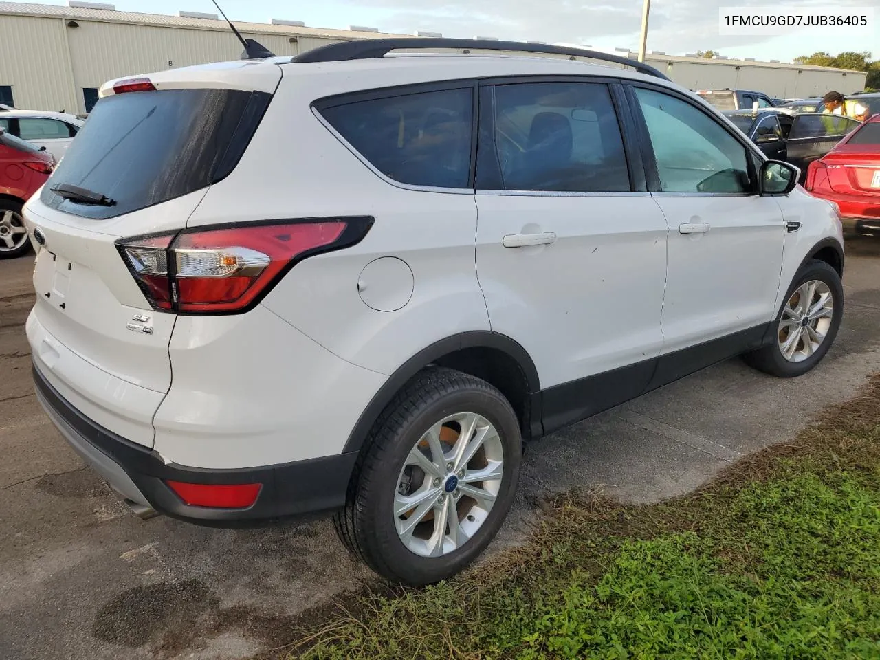 2018 Ford Escape Se VIN: 1FMCU9GD7JUB36405 Lot: 74101714