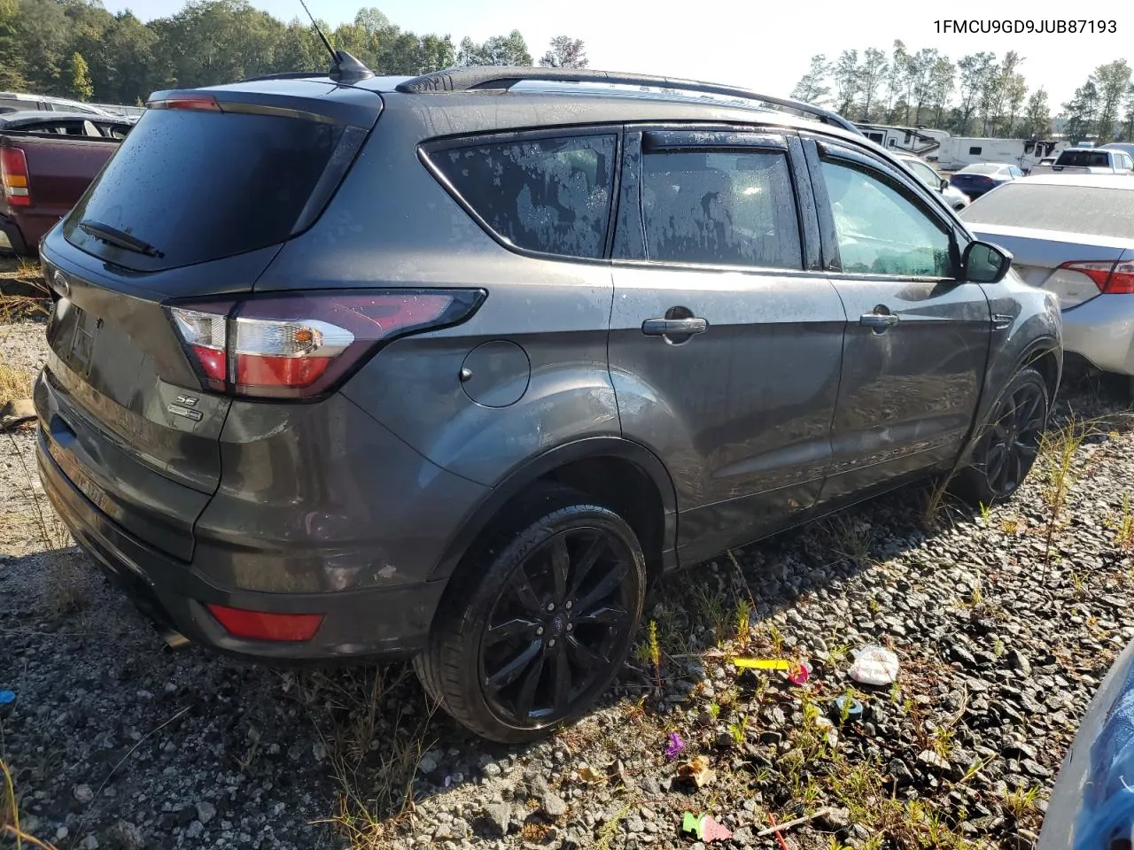 2018 Ford Escape Se VIN: 1FMCU9GD9JUB87193 Lot: 74303204