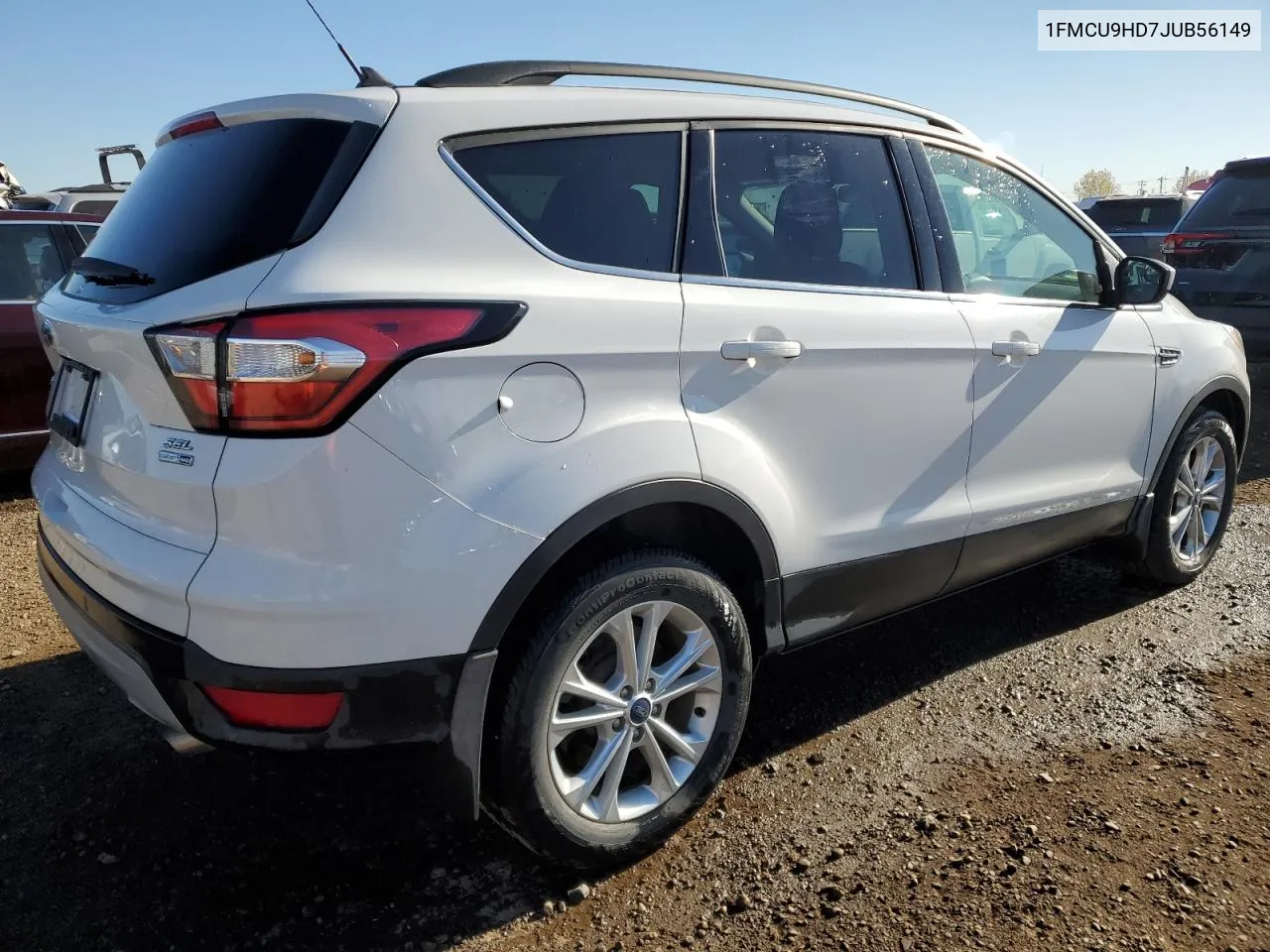 2018 Ford Escape Sel VIN: 1FMCU9HD7JUB56149 Lot: 74433294