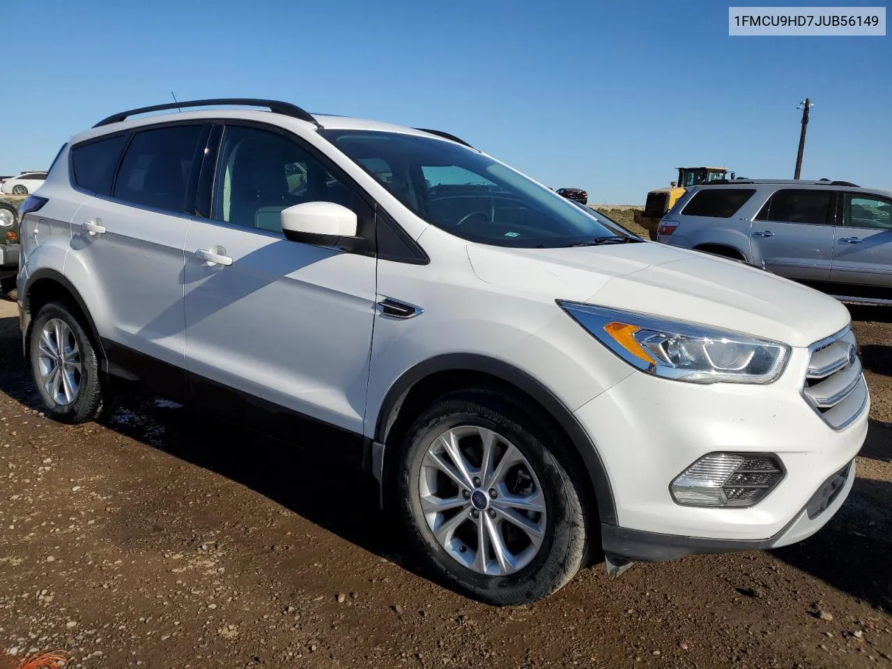 2018 Ford Escape Sel VIN: 1FMCU9HD7JUB56149 Lot: 74433294