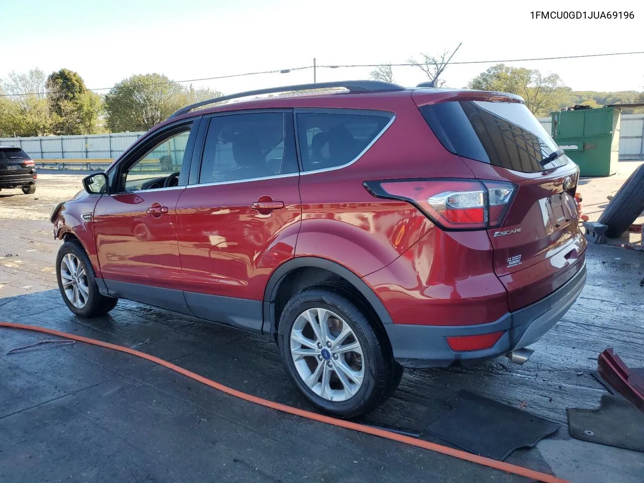 2018 Ford Escape Se VIN: 1FMCU0GD1JUA69196 Lot: 74436394