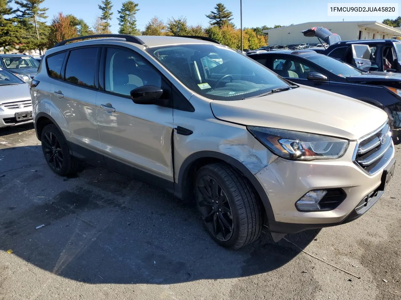 2018 Ford Escape Se VIN: 1FMCU9GD2JUA45820 Lot: 74441064