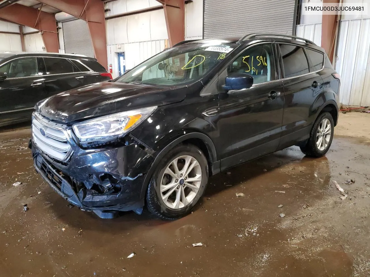 1FMCU0GD3JUC69481 2018 Ford Escape Se