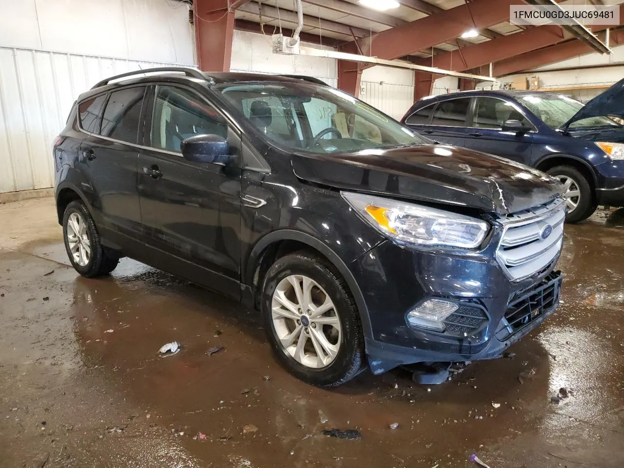 2018 Ford Escape Se VIN: 1FMCU0GD3JUC69481 Lot: 74488574