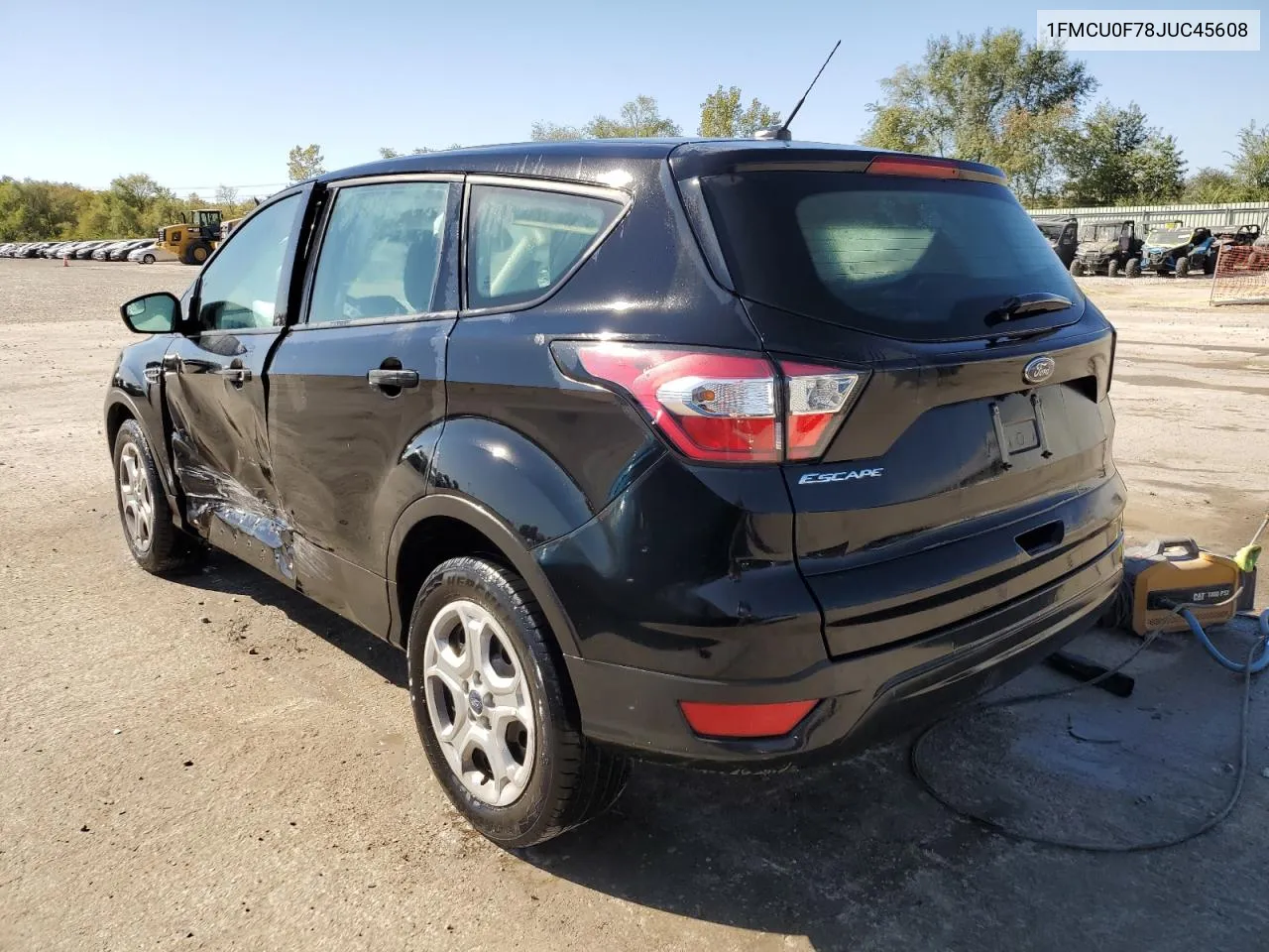 2018 Ford Escape S VIN: 1FMCU0F78JUC45608 Lot: 74554074