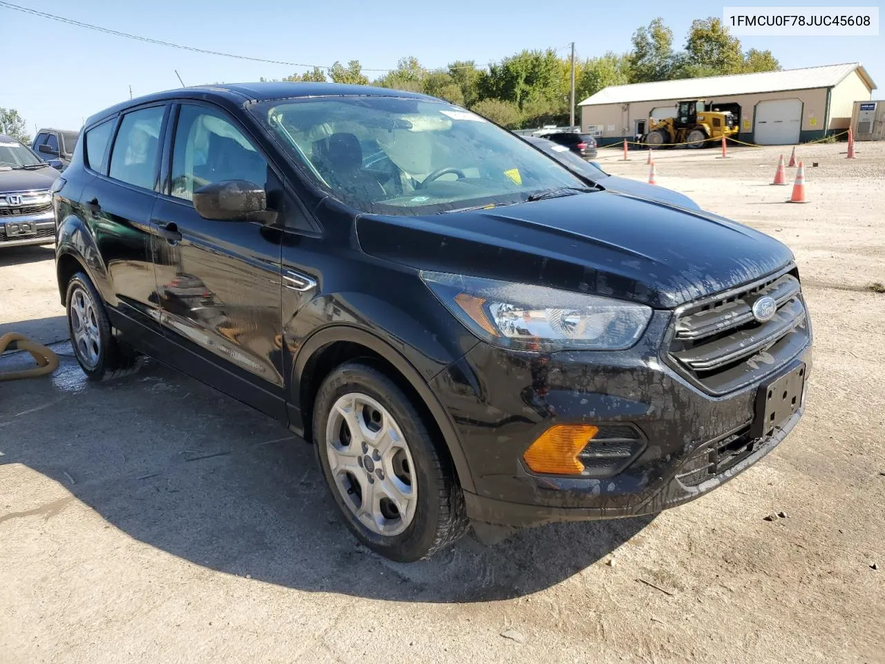 2018 Ford Escape S VIN: 1FMCU0F78JUC45608 Lot: 74554074