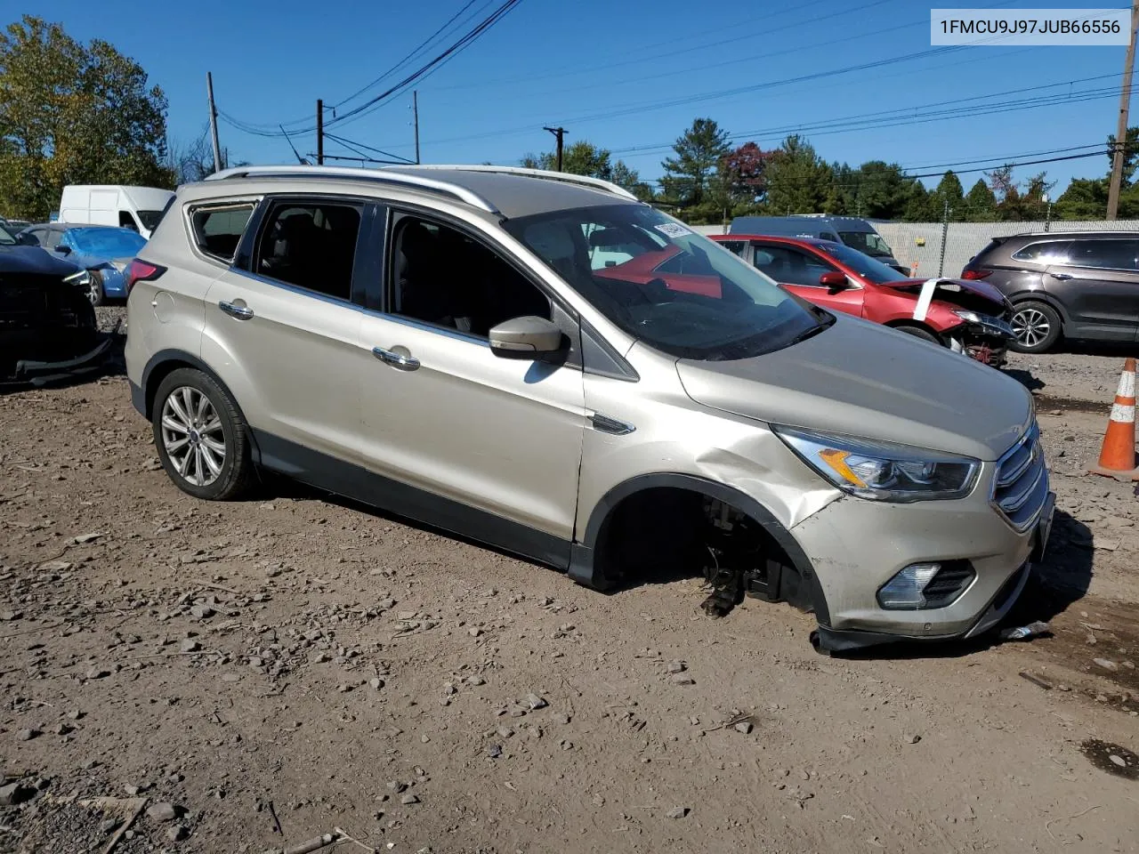 2018 Ford Escape Titanium VIN: 1FMCU9J97JUB66556 Lot: 74594494